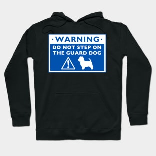 Humorous Westie Guard Dog Warning | West Highland White Terrier Hoodie